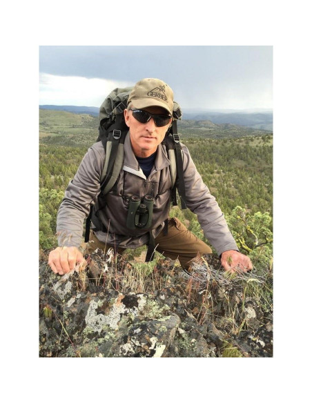 Arnés de Prismáticos Ultraligero Rick Young - Ajustable Negro