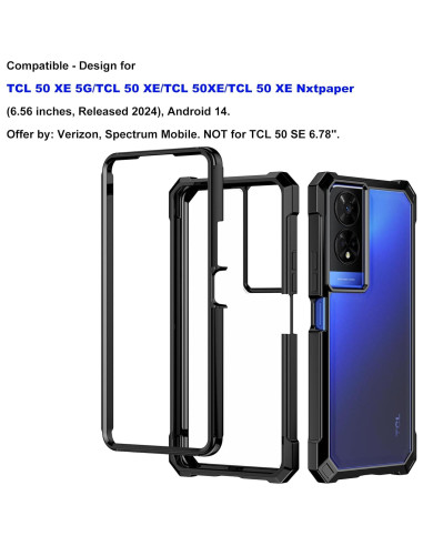 Funda Ailiber para TCL 50 XE Nxtpaper con Protector de Pantalla
