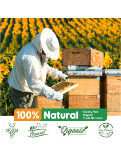 Pellets de Cera de Abeja Natural FROKO 4.5kg para Velas y Cuidado de la Piel 2