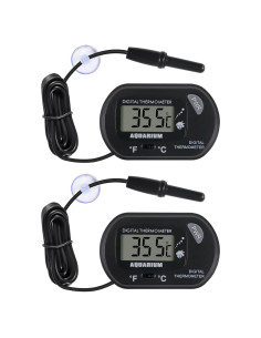 Termómetro Digital para Acuario DWEII ST-3 2Pack LCD Preciso