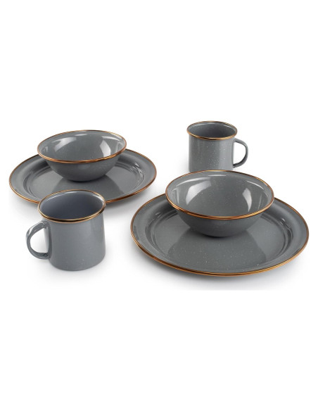 Set de Comedor Esmalte GSI Outdoors 6 Piezas 2 Personas