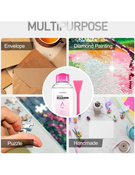 Sellador de Pintura de Diamante Topwey 125 ML - Adhesivo No Tóxico