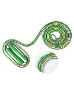 Cuerda de Salto Doble Holandesa LAON 6 m Arcoíris Antideslizante