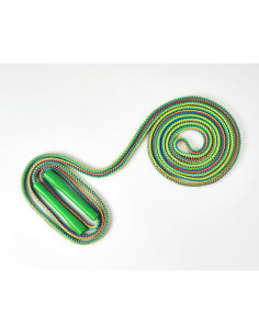 Cuerda de Salto Doble Holandesa LAON 6 m Arcoíris Antideslizante 2