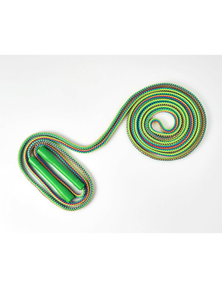 Cuerda de Salto Doble Holandesa LAON 6 m Arcoíris Antideslizante