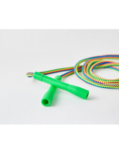 Cuerda de Salto Doble Holandesa LAON 6 m Arcoíris Antideslizante