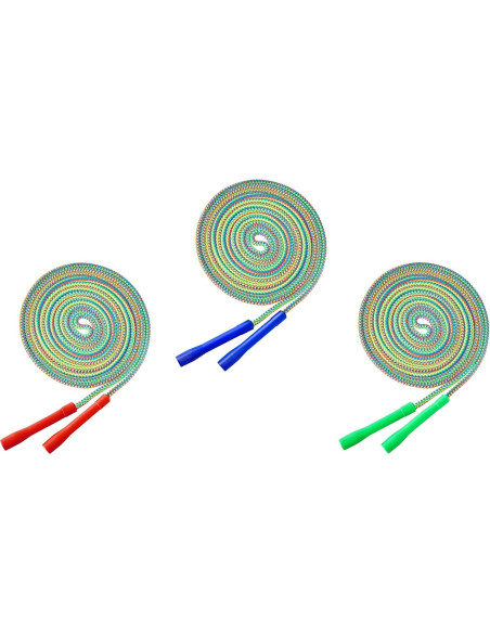 Cuerda de Salto Doble Holandesa LAON 6 m Arcoíris Antideslizante