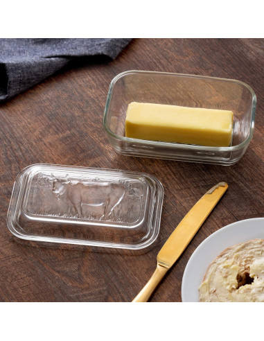 Plato de Mantequilla Luminarc Arc Internacional 16.9x10.5 cm