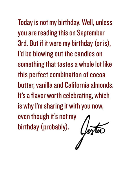 Mantequilla de Almendra de Vainilla Justin's 450g Sin Gluten