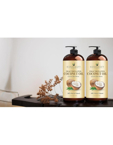 Aceite de Coco Fraccionado Handcraft Blends 473 ml - 100% Puro