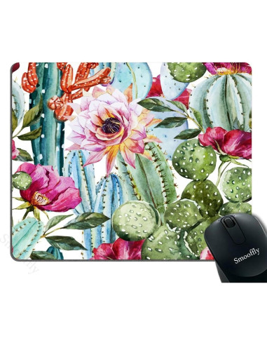 Alfombrilla de Ratón Gaming Smooffly Cactus 240x200mm
