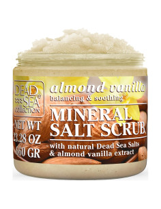 Exfoliante Corporal Colección del Mar Muerto 660g Almendra Vainilla