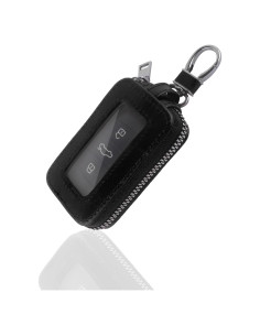 Funda Universal para Llave de Auto Turcee de Cuero PU - Negro