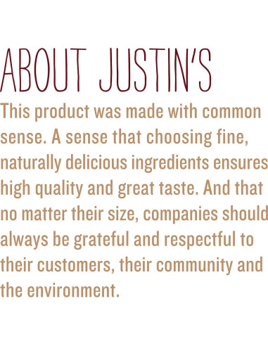 Mantequilla de Almendra de Vainilla Justin's 450g Sin Gluten