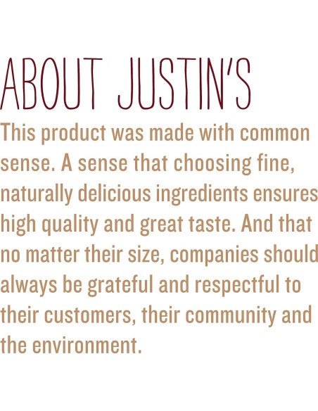 Mantequilla de Almendra de Vainilla Justin's 450g Sin Gluten