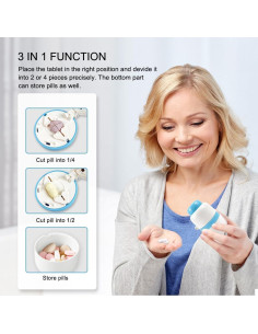 Cortador de Pastillas ZJYW HTXY-5-2026 con Cuchilla Inoxidable 2