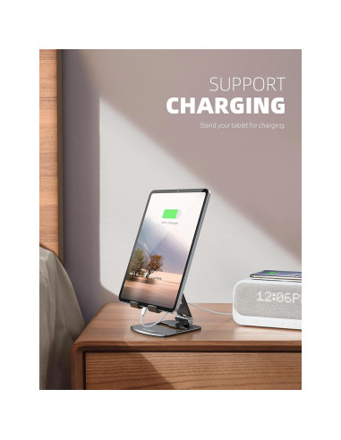 Soporte Plegable Lamicall para Tabletas 4-13" Negro