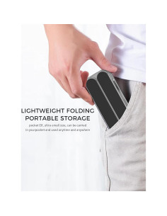 Soporte Plegable para Laptop Junfire, Aluminio, 6 Niveles, 39.6 cm 2