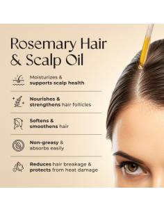 Aceite de Romero Gya Labs 118 ml - Crecimiento y Estilo Cabello 2