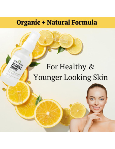 Combo Cuidado de Piel Leaf Aura Naturals - Limpiador, Suero y Hidratante