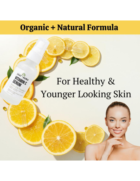 Combo Cuidado de Piel Leaf Aura Naturals - Limpiador, Suero y Hidratante