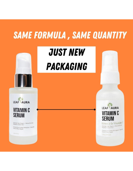 Combo Cuidado de Piel Leaf Aura Naturals - Limpiador, Suero y Hidratante