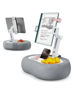 Soporte de almohada para tablet TAZENI modelo BZ-01 gris