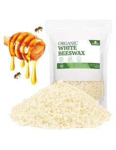 Pellets de Cera de Abeja Orgánica YASNAY 0.90 kg para DIY