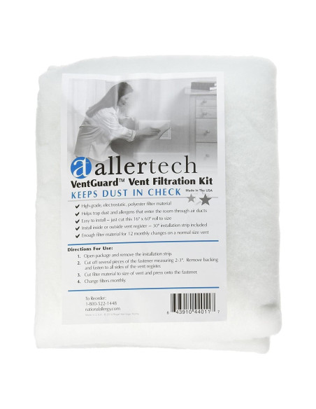 Filtros de Ventilación VentGuard Allertech 40.64x152.4 cm Rollo