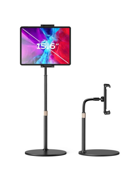 Soporte para iPad LISEN LE785 ajustable 4.7-15.6" negro