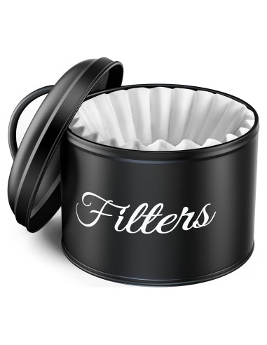 Soporte para Filtros de Café YOAEAILY Grande Negro 5L