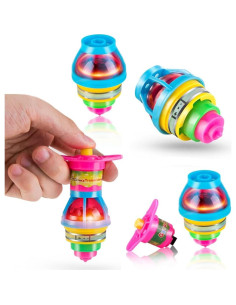 Trompos Voladores Iluminados PROLOSO - Paquete de 15 Unidades 2