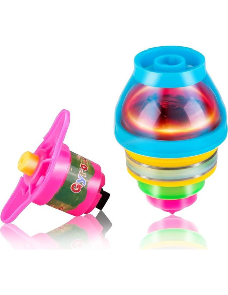 Trompos Voladores Iluminados PROLOSO - Paquete de 15 Unidades