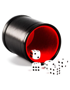 Copa de Dados Magic Vosom con 5 Dados Silenciosa Profesional