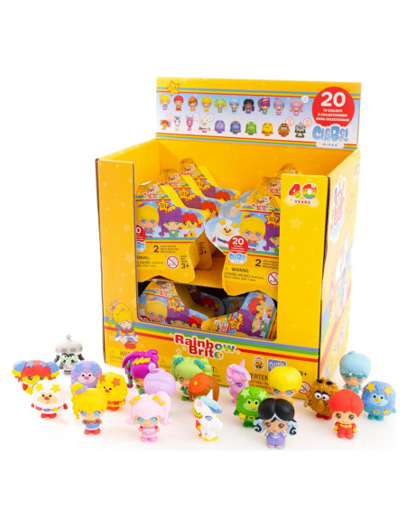 Paquete de 12 Figuras Micro Cheebee Rainbow Brite - TLS Toy