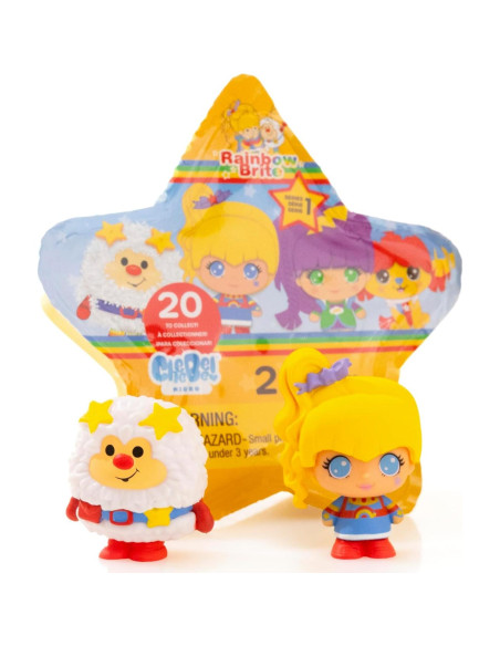 Paquete de 12 Figuras Micro Cheebee Rainbow Brite - TLS Toy