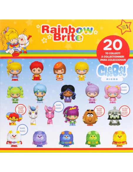 Paquete de 12 Figuras Micro Cheebee Rainbow Brite - TLS Toy