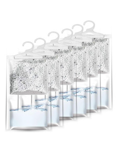 Paquete de 6 Deshumidificadores ZSZMFH con Carbón Activado 220g