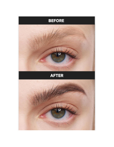 Lápiz de Cejas Unicos Coco, Impermeable, 24hrs Duración