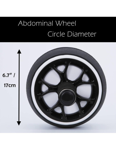 Rueda de Abdominales A.F.N.A.L con Almohadilla - 200 kg