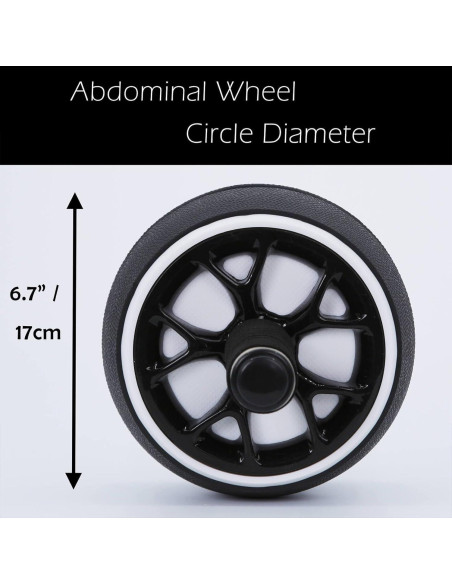 Rueda de Abdominales A.F.N.A.L con Almohadilla - 200 kg