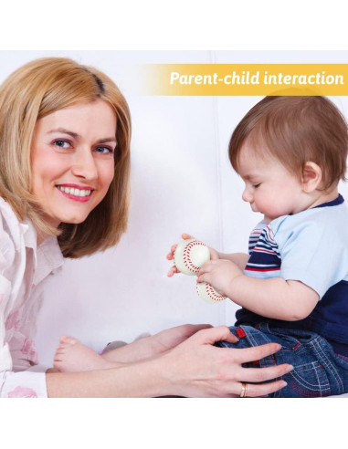 LovesTown 20 Pelotas de Béisbol de Espuma Antiestrés 6.35 cm