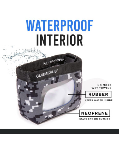 Bolsa de Limpieza para Palos y Pelotas de Golf Club Scrub