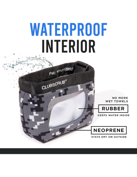 Bolsa de Limpieza para Palos y Pelotas de Golf Club Scrub