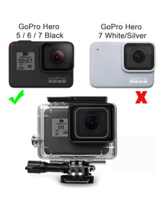 Funda Impermeable OKFUN para GoPro Hero 5/6/7 (2018) Negro 2