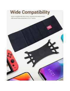 Soporte para Teléfono en Reposacabezas de Auto Z ZOTHINGTON - Ajustable, Compatible con iPhone y Samsung 2