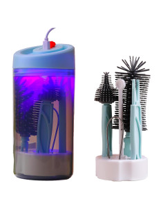 Juego de Cepillos para Biberones Camelcell 6 en 1 con Estante