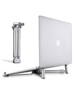 Soporte de Laptop JUBOR Ajustable Aluminio 43 cm Plegable