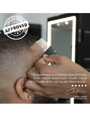 Tarjetas de Aplicación de Fibra Capilar The Rich Barber 5 Pzas
