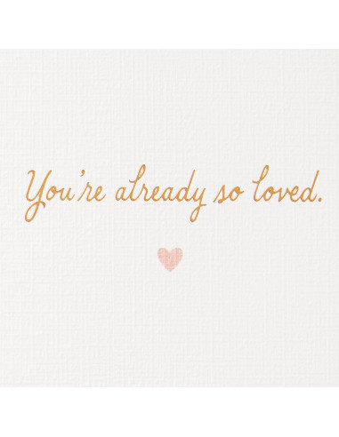 Tarjeta de Baby Shower Hallmark para Niña con Globos 12.7x18.3cm